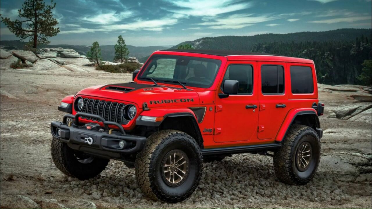 再见了392!Jeep牧马人Rubicon 392最终版,标志性V8动力的终章