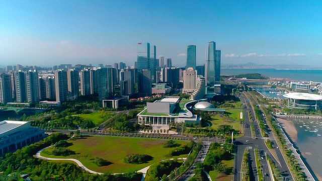 福建厦门金门岛海边自然风景