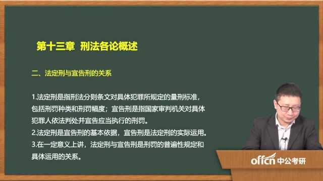 2020考研49刑法学复试 第十三章刑法各论概述罪状的种类