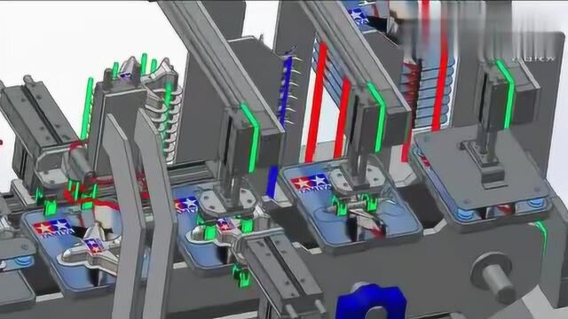 玩具飞机组装机,看看运行流程动画