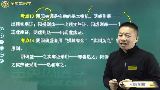 中医基础理论03:阴阳互用,阴阳转化,阴阳失调,阴偏盛、阳偏盛