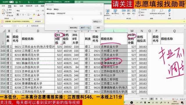 志愿填报操作指南:江西“一本压线”考生!给你3点忠告,请牢记