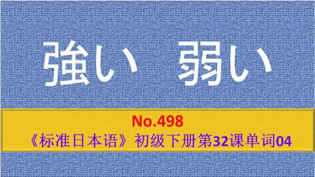 日语学习︱强い意思较多,可以表示6个不同的方面