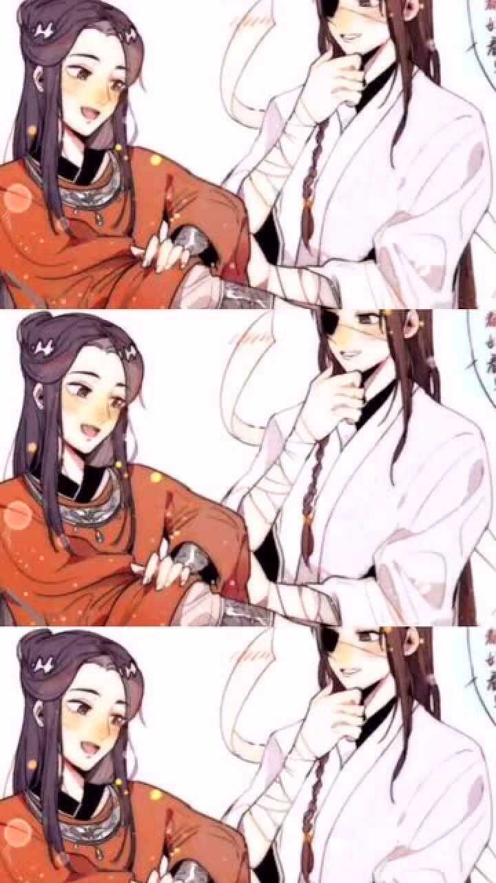 假如谢怜花城互换衣服花城还好谢怜穿着不大吗