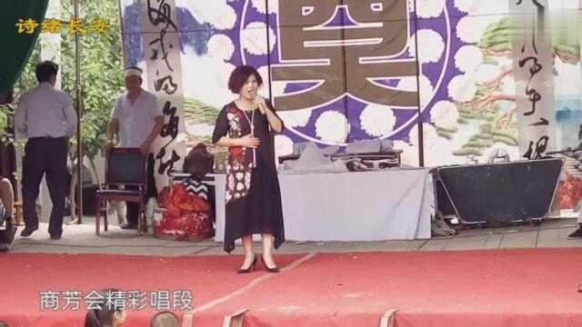 民间艺人商芳会农村演出秦腔,经典精彩唱段集锦