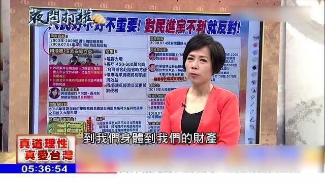 夜问打权:大陆的举措都是为了帮助台湾活下去!