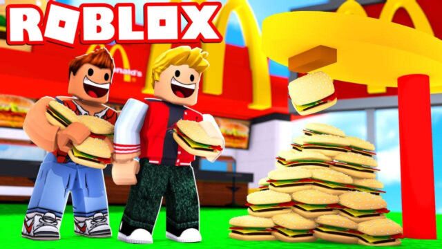 Roblox美食大亨:欢乐美食大作战!汉堡竟然可以当武器!小格解说