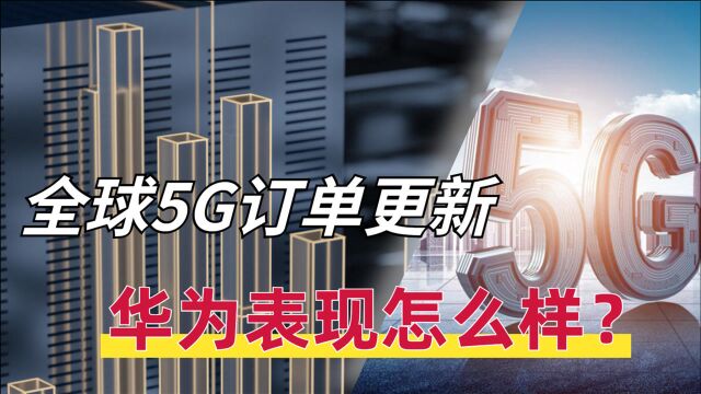 全球5G网络订单更新:爱立信127个,诺基亚101个,华为不出意料