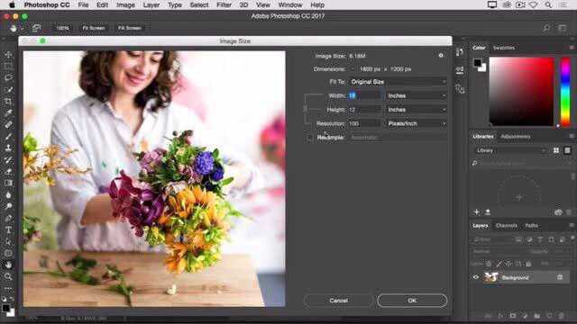 Adobe国际认证Photoshop软件更改图像分辨率