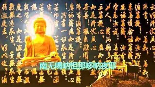 佛教音乐大悲咒(寺院唱诵中速版)