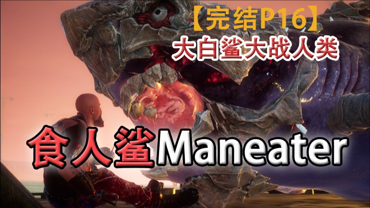 嗨氏《食人鲨Maneater》:16大白鲨大战人类,结局竟然...