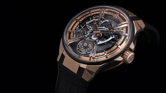 Ulysse Nardin雅典表 全新BLAST单问报时腕表