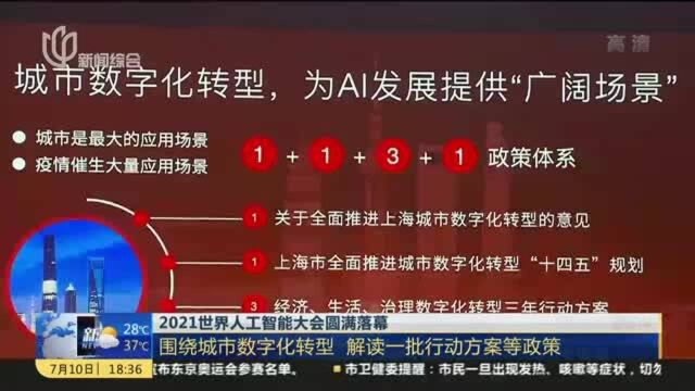 2021世界人工智能大会圆满落幕:上海市人工智能标准化技术委员会 中国《上海》数字城市研究院揭牌