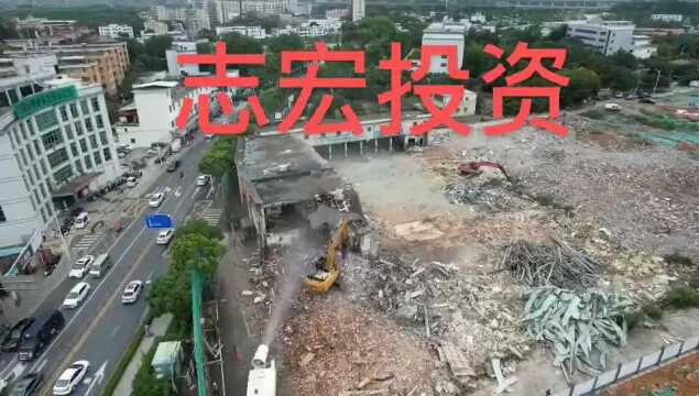 深圳光明中心区大型蝶变,阔路,旧农民房拆除重建……