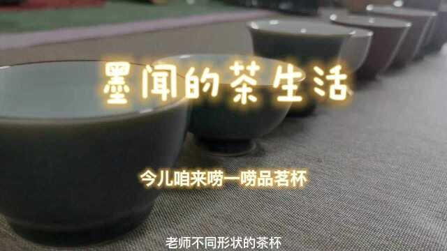 不同的茶杯,不同的滋味