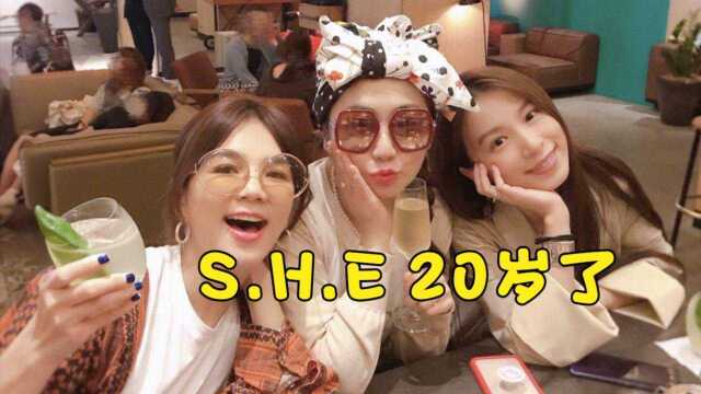 S.H.E庆20周年!Ella抢晒三人合体照,Selina嘟嘴卖萌Hebe温柔恬静