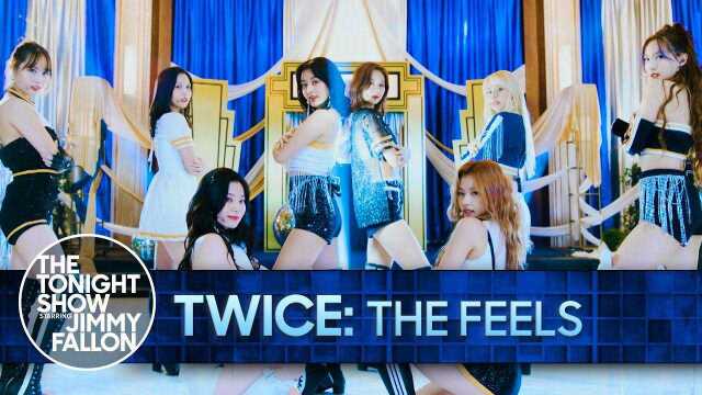 TWICE初舞台《The Feels》吉米今夜秀