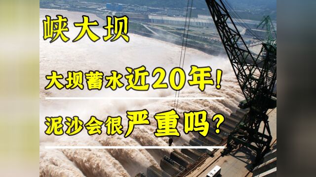 三峡大坝蓄水近20年,泥沙问题有多严峻?会影响使用寿命吗?