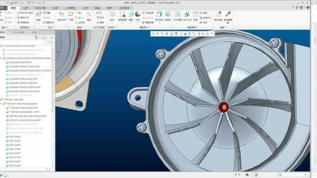 Creo产品设计动叶轮叶轮的种类细分及作图步骤上