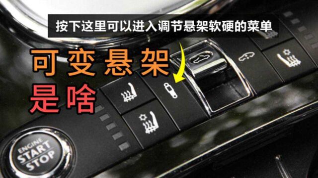 进阶聊车:汽车悬架之可变悬架!