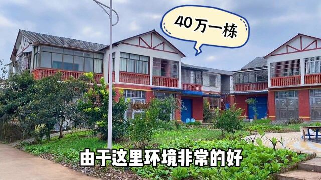 360平独栋别墅,只要40万一栋,门口还有小菜园,不到1200一平!