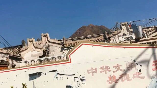 普宁市北山村,冬天翠色不减,治愈系的风光