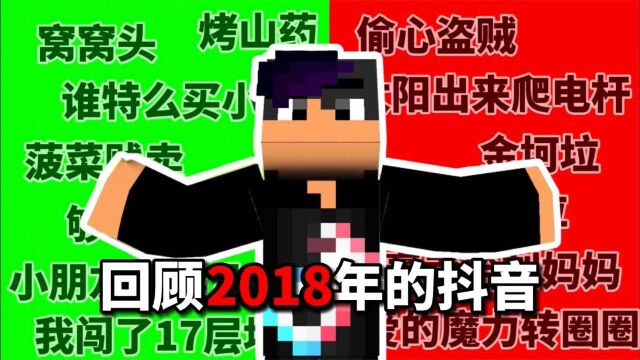 我的世界:带你回到2018年的抖音