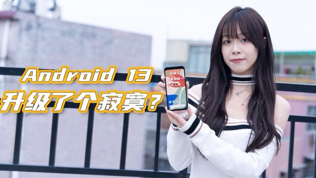 升级了个寂寞?Android 13开发者预览版到底更新了什么内容