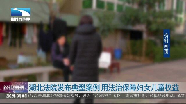 湖北法院发布典型案例 用法治保障妇女儿童权益