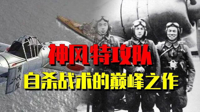 自杀式攻击的巅峰之作:二战日本“神风特攻队”,美军的终极噩梦