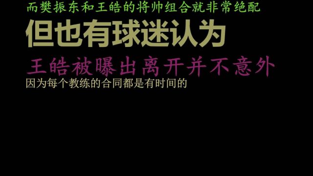 曝王皓正式离开国乒教练组,刘国梁评价让人敬佩,樊振东迎来挑战