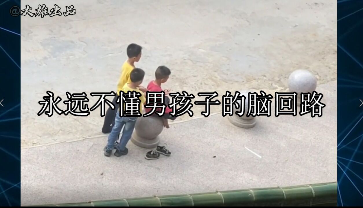 永远不懂男孩子的脑回路:沙雕男生的快乐有多简单