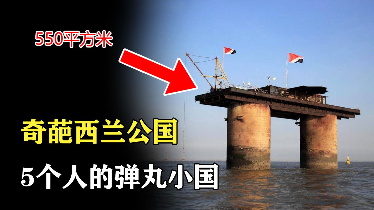 250元一个爵位,奇葩的西兰公国,仅有5人还能赶跑英国海军
