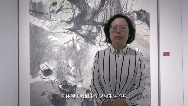 长河大道——黄河文化主题美术作品展巡展(甘肃站)云端开幕