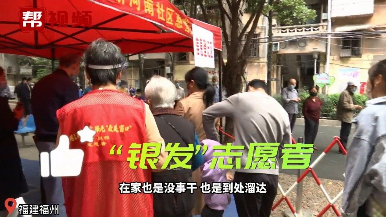 “银发”志愿者、干部下基层,这里是“万人社区”的防疫一线