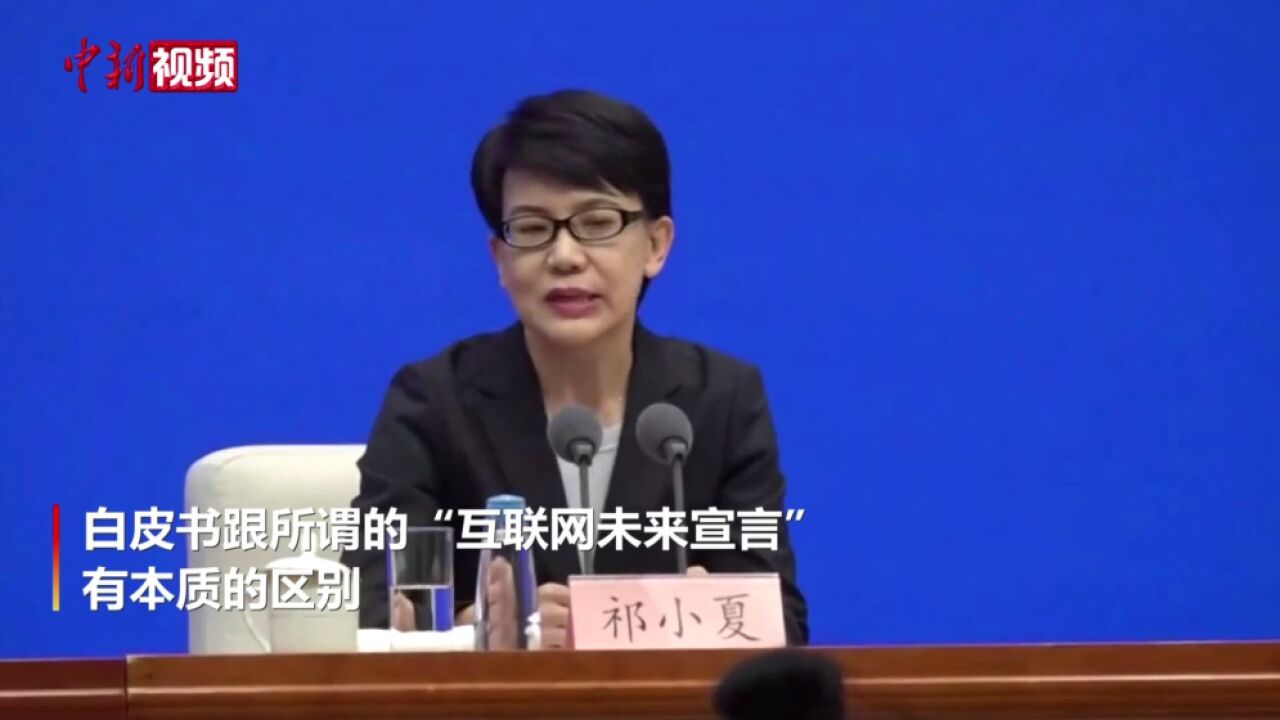 国家网信办:所谓“互联网未来宣言”是拉“小圈子”制造分裂对抗