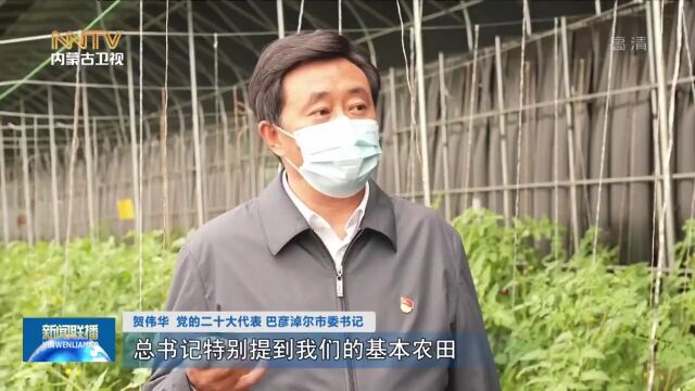 党代表回来了 | 贺伟华:扛起保障国家粮食安全责任