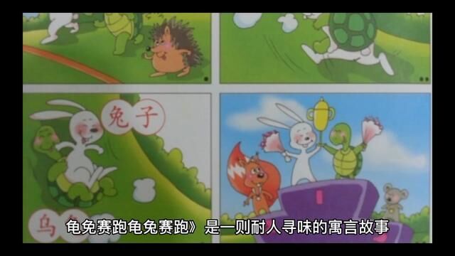 龟免赛跑故事完美 #儿童绘本故事