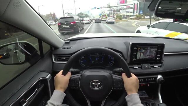 全方位实拍丰田RAV4荣放,第一视角驾驶丰田RAV4荣放(POV)