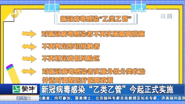 转发收藏!新冠病毒感染正式实施“乙类乙管”,这些变化需要了解