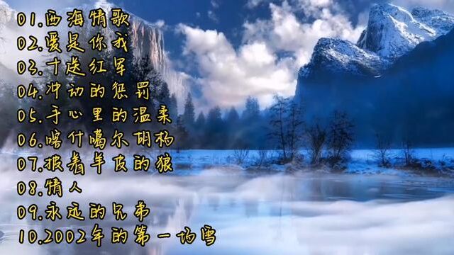 精选刀郎经典的十首歌曲 #刀郎 #经典老歌