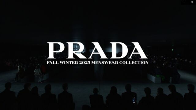 Prada 2023秋冬男装时装秀