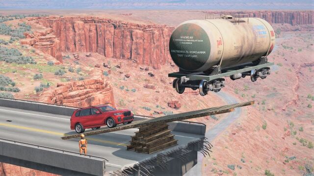 【BeamNG】跷跷板游戏