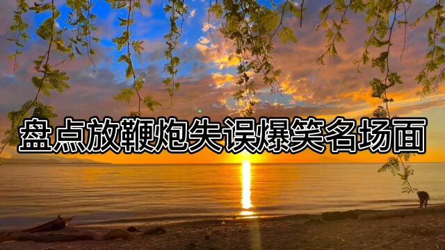 盘点放鞭炮搞笑画面,他们竟然炸便便,太搞笑了