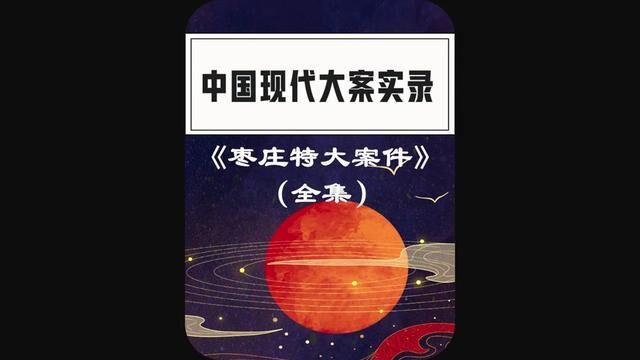 枣庄特大案件全集#大案纪实 #真实案例