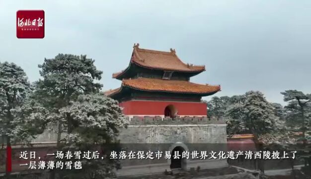 按图索冀|红墙黄瓦映春雪