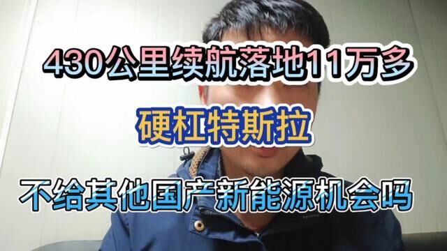 续航430公里落地价11万多,硬杠特斯拉,不给其它新能源机会! #电动汽车 #选车指南 #广汽埃安y