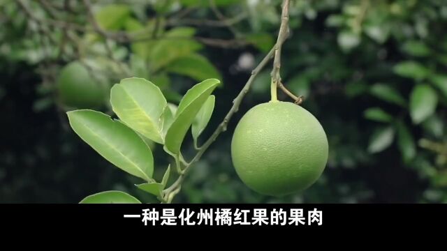 化橘红上的白点,化州橘红中心白色可以吃吗?化州橘红的真假鉴别