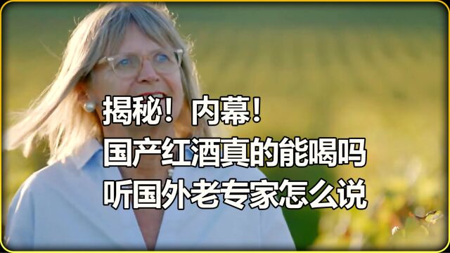 国产红酒真的能喝吗? 听国外老专家怎么说