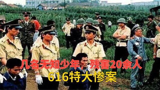 1983年内蒙616惨案,几名无知少年残害二十余人,引发83严打